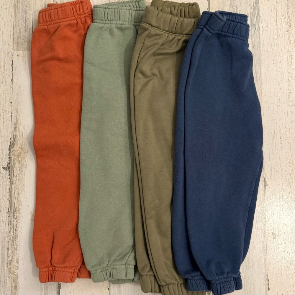 Garanimals Kids Jogger Pants - Rust, Sage, Olive, and Blue